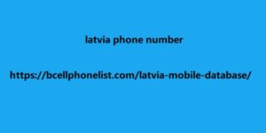 latvia phone number