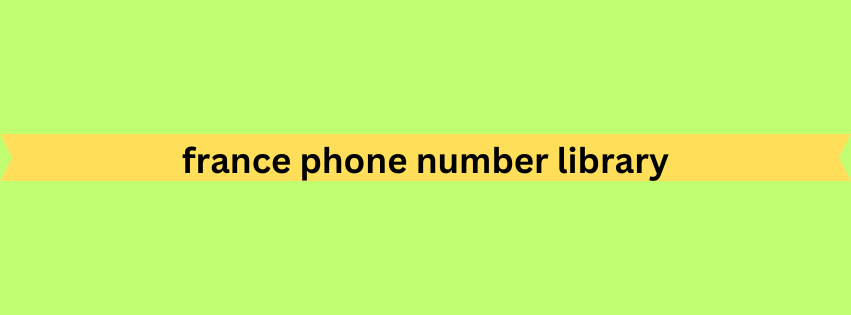 france phone number library