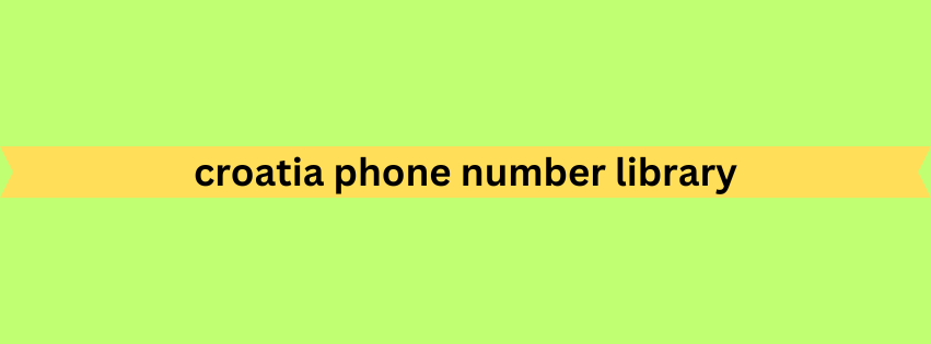 croatia phone number library