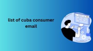 list of cuba consumer email